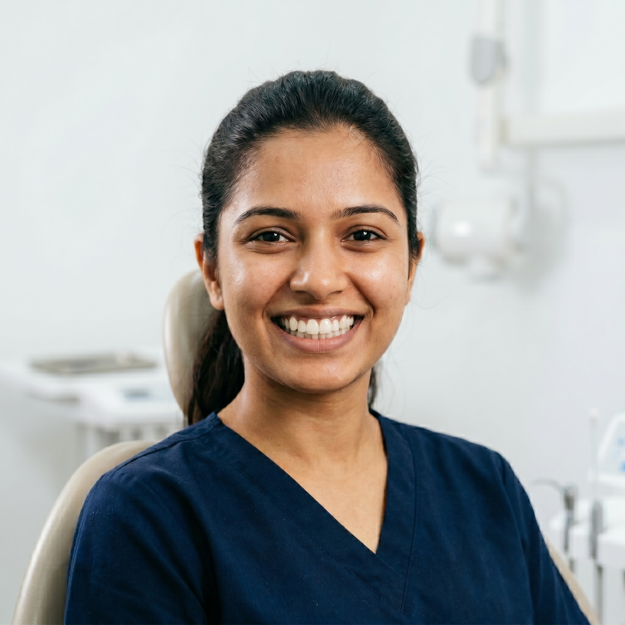After Invisalign — Aligned Smile