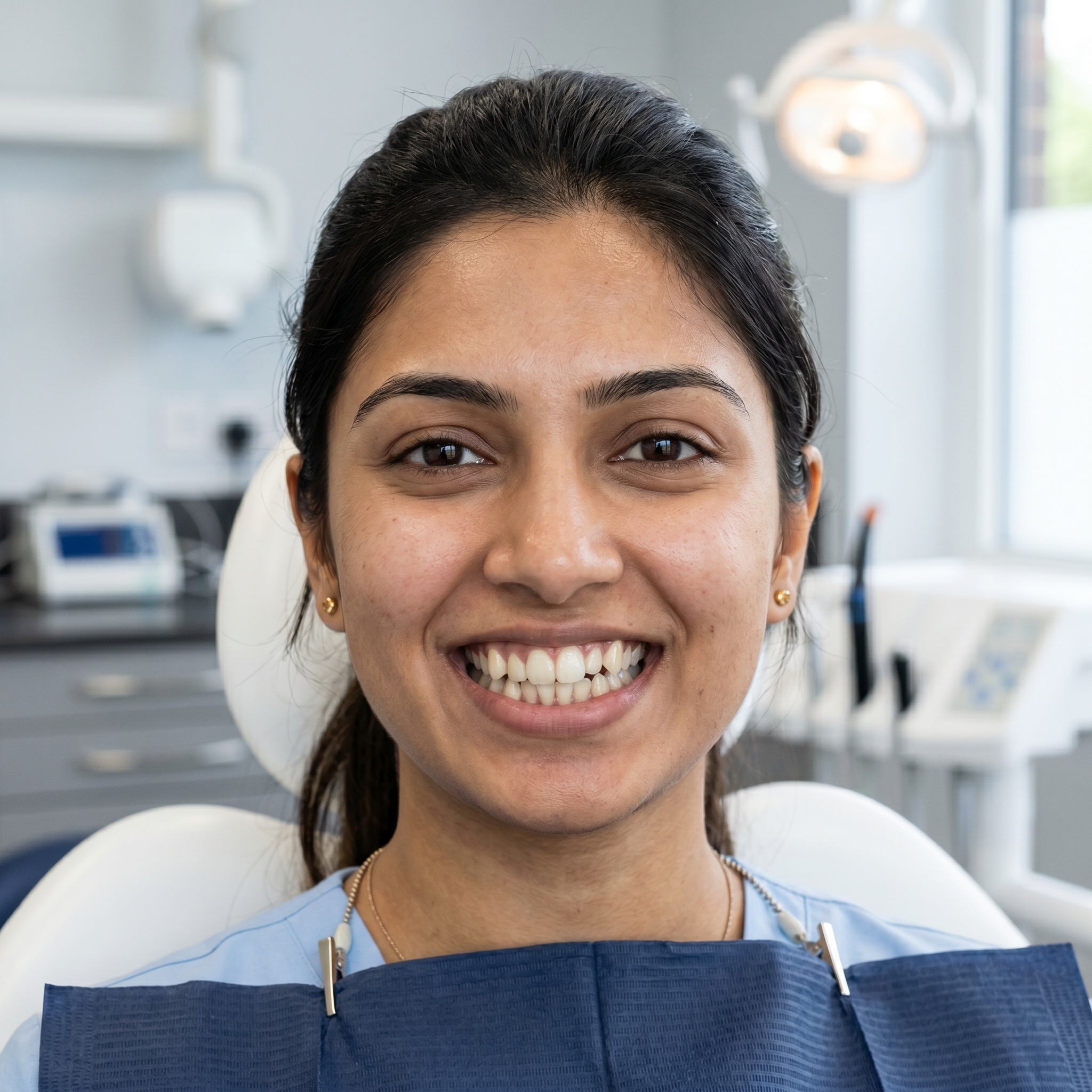Before Invisalign — Misalignment